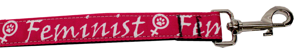 Feminist Nylon Pet Leash 5/8in by 4ft